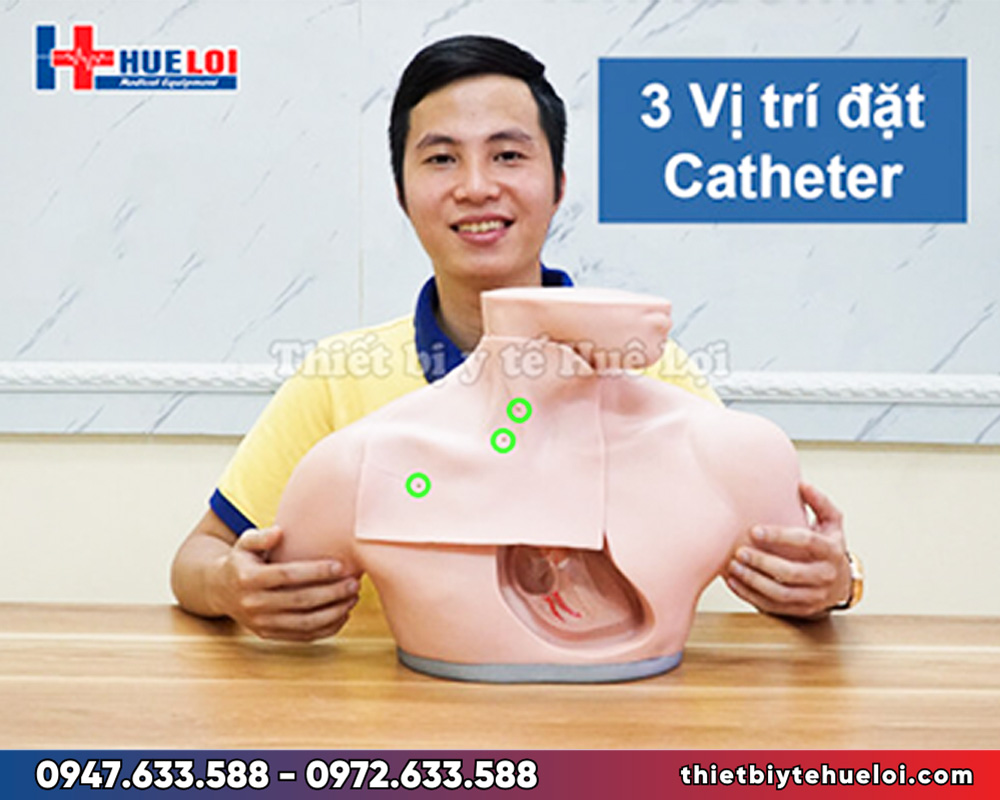 Mô hình thực hành đặt catheter tĩnh mạch trung tâm